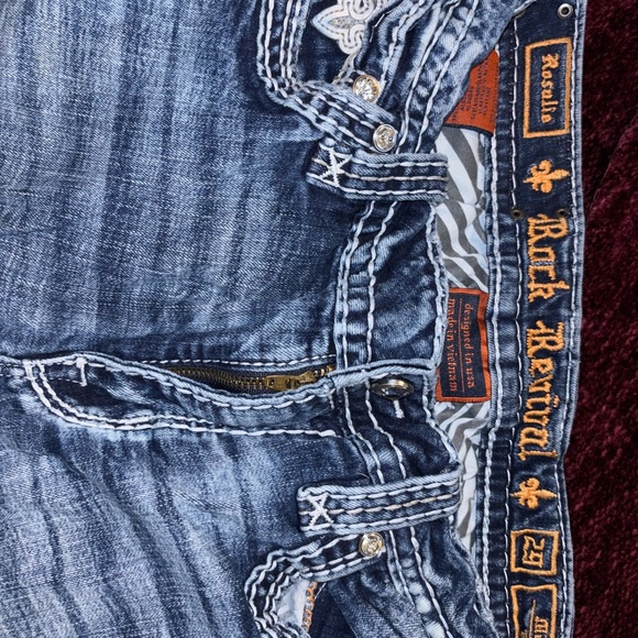 #111 True Religion Light Blue Denim Jeans - Picture 3 of 14